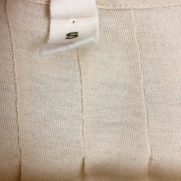 Anthropologie Tiny Silk Nude Lace Front Tank Top S - Picture 8 of 8